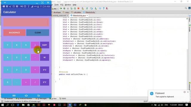 Building a Calculator Using Android Studio Part 3 смотреть онлайн