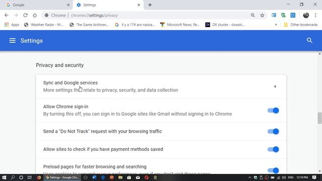Google Chrome Privacy settings how to turn off Sync смотреть онлайн