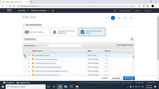 How to create IAM user in AWS || create and manage a user with IAM || AWS Tutorial in Hindi смотреть онлайн