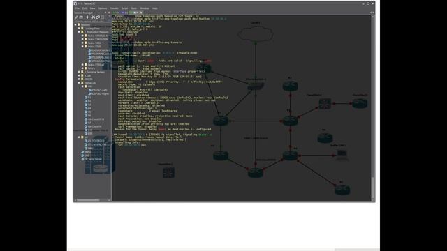 IOS-XR - SROS: MPLS L3 VRFs interoperability with Nokia Service Router. смотреть онлайн