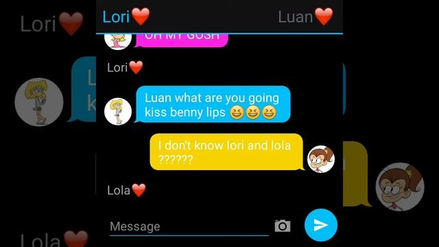 Luan x Benny | Loud House Texting! Part 1 смотреть онлайн