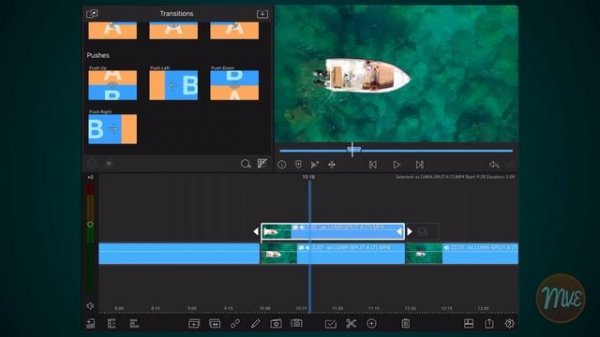 Split Video Transition - LumaFusion Tutorial, Chroma Key Masking (iOS, Android, ChromeOS)