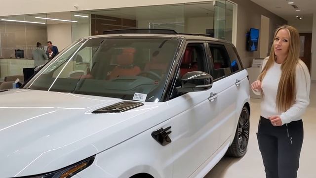 2021 Fuji White Range Rover Sport Autobiography | Jaguar Land Rover Arrowhead смотреть онлайн