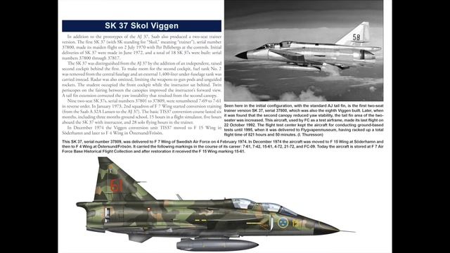 Saab 37 Viggen Walk Around смотреть онлайн