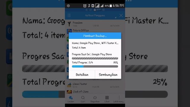 Cara Backup Aplikasi (.apk) Pada HP Android смотреть онлайн