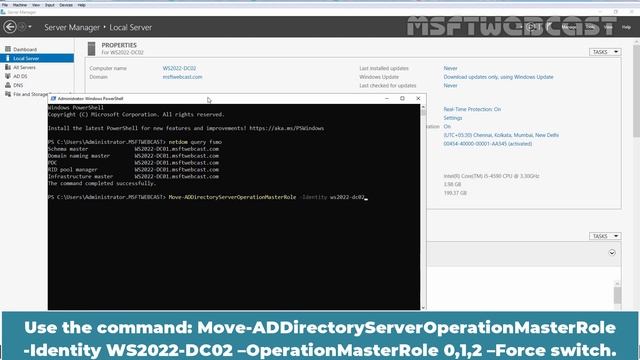 39. How to Seize FSMO Roles in Active Directory | Windows Server 2022 смотреть онлайн