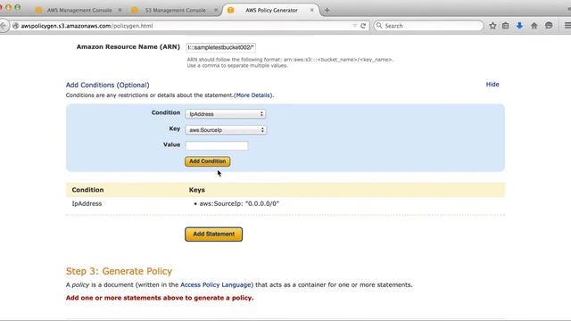 AWS Storage S3 смотреть онлайн