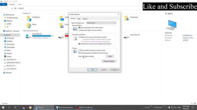 How to Clear Recent Files in windows 10? Disable Recent Files Permanently. смотреть онлайн