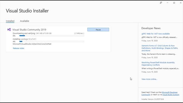 How to install Visual Studio on Windows 10? смотреть онлайн