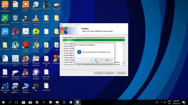 How to Install Code Blocks & Creating new Project on Windows 7/8/10/Vista for 32/64 Bits Versions? смотреть онлайн