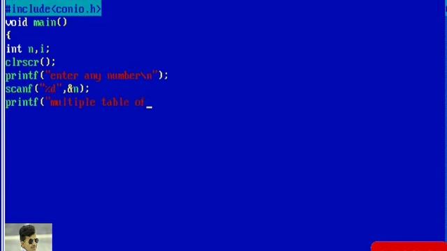 Find table of any number in C programming language смотреть онлайн