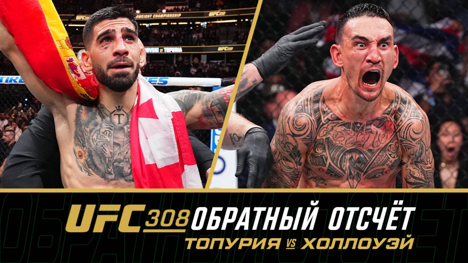 UFC 308 Обратный отсчет - Топурия vs Холлоуэй смотреть онлайн
