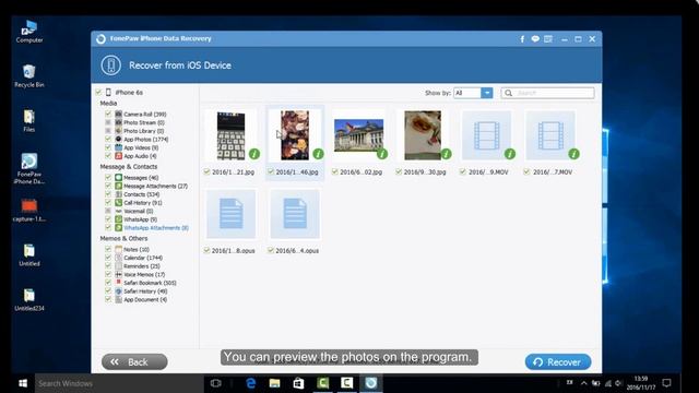 How to Recover WhatsApp Photos & Videos Files from iPhone смотреть онлайн