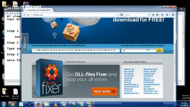 Video tutorial of How to find missing dll files for your windows смотреть онлайн