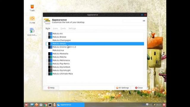 MakuluLinux 14 - Flash смотреть онлайн