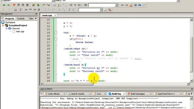 C++ Programming #80 Exception Handling смотреть онлайн