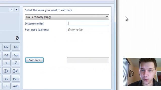 How To Calculate A Car MPG and Mortgage Payment in Windows смотреть онлайн