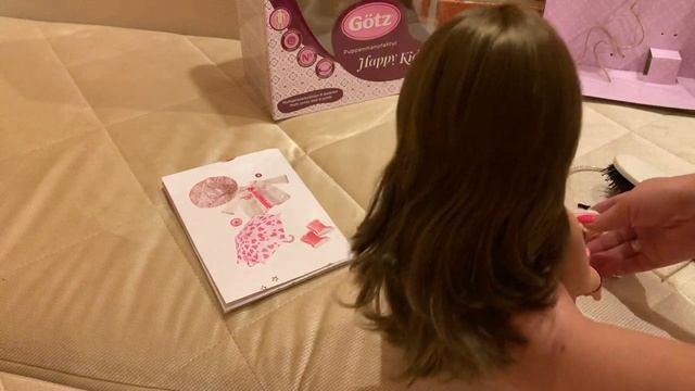 Распаковка куколки Gotz🥰💋🌺 крошка София шарнирная 🌺🌸🥰