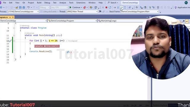 Intermediate Window in Visual Studio | Visual Studio Debugging | @Tutorial007 смотреть онлайн