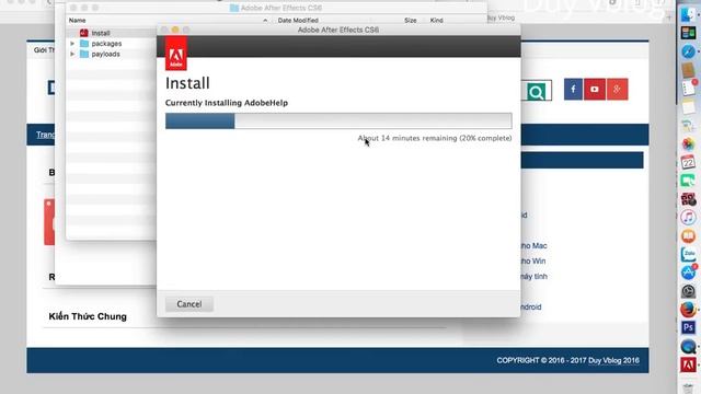 Hướng dẫn cài ADOBE AFTER EFFECTS CS6 For Macbook смотреть онлайн
