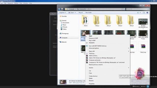 How To Make  Proxy And Ingest  In Premiere And Adobe Media Encoder | Soheil Sharifi