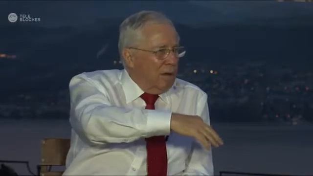 Helmut Kohl, Fall der Mauer, Geschichtsvortrag in Münsingen - Teleblocher vom 10.10.2014 смотреть онлайн