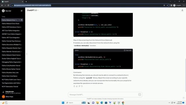 python connect network drive смотреть онлайн