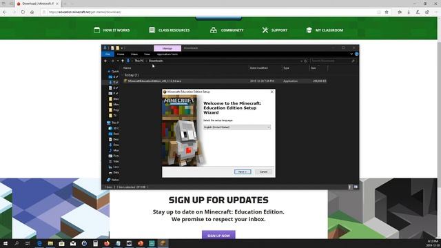 Installing Minecraft Education Edition on Windows for beginners смотреть онлайн