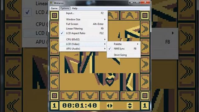 Linear Racing - Watara Supervision - emulador Wataroo 0.7.0.1 - probado Windows 7 x64 смотреть онлайн