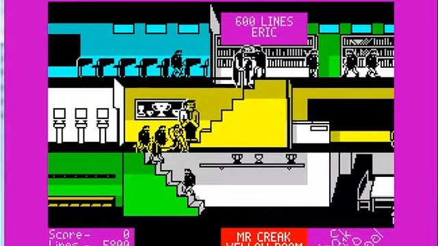 Back To Skool - ZX Spectrum - emulador Unreal Speccy Portable 0.0.50 - testeado Windows 7 x64 смотреть онлайн