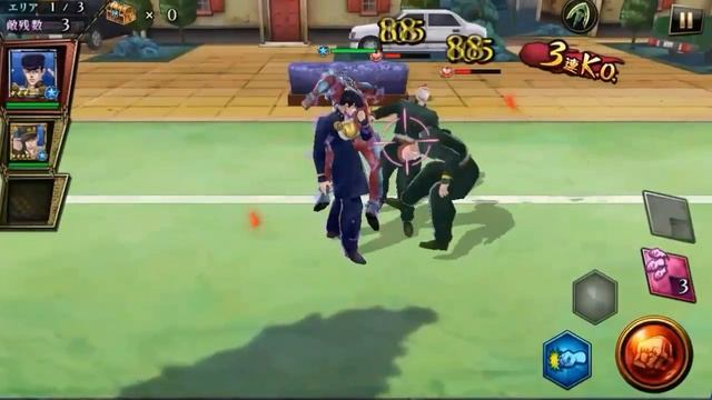 Jojo's Bizarre Adventure Diamond 3D para android [APK] 2017 смотреть онлайн