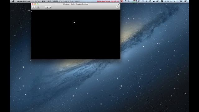 FUSION 5 と OS X Mountain Lion で、 Windows 8 Release Preview を起動するテスト смотреть онлайн