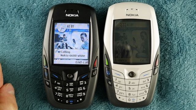 Calling from Nokia 6600 black to Nokia 6600 white. What color do you prefer? смотреть онлайн
