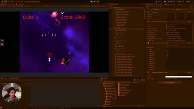 [Game Lab] Space Shooter 2D смотреть онлайн