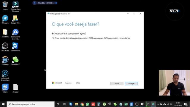 COMO baixar a ISO do WINDOWS 10 ATUALIZADA - 2021 смотреть онлайн