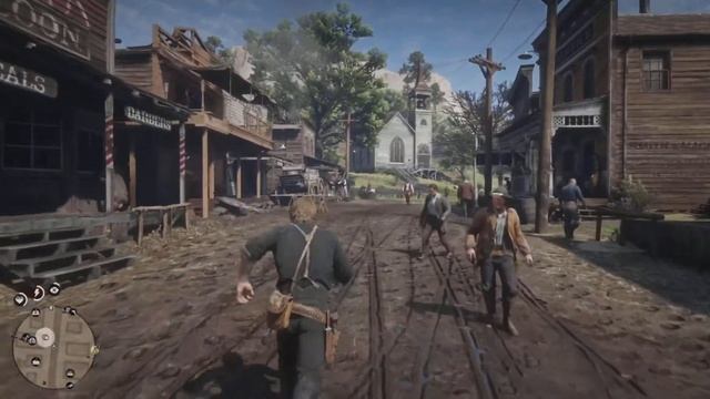 A Guy Got Thrown Through A Window (Red Dead Redemption 2) смотреть онлайн