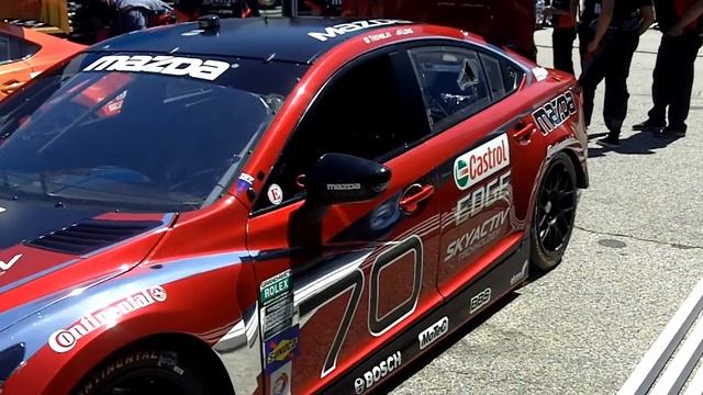 2012 Grand Am GT Skyactiv diesels @ Road Atlanta смотреть онлайн