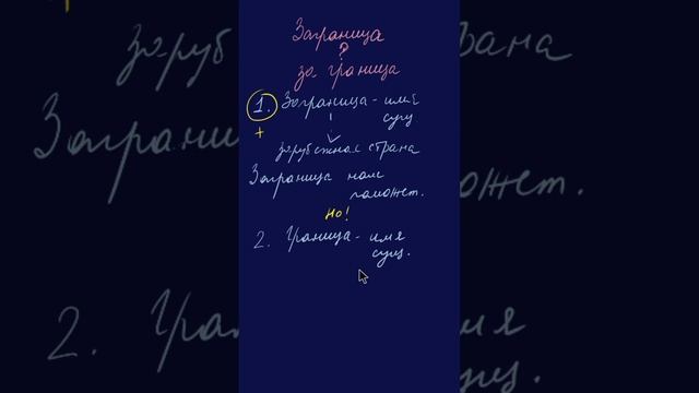 ПРАВИЛА РУССКОГО ЯЗЫКА Как верно: заграница или за границей? смотреть онлайн