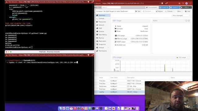 Down a Rabbit Hole SSH Attack Proxmox Part 1 смотреть онлайн