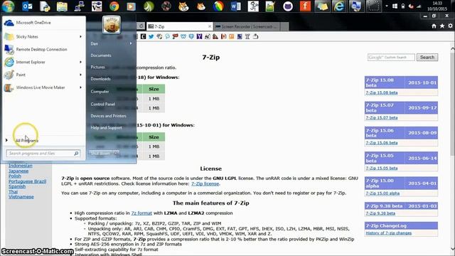 Encryption and Decryption with 7-zip смотреть онлайн