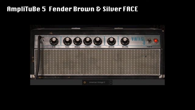 AmpliTube 5 (5) - Fender Brown & Silver Face Amps смотреть онлайн