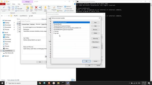 Part 4 - IPFS Windows Path Fix(visit us for more on ethereum,solidity, ipfs path fix, ipfs tutorial смотреть онлайн