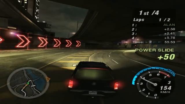Need For Speed: Underground 2 - (SUV) Race #31 - Circuit (Stage 2) смотреть онлайн