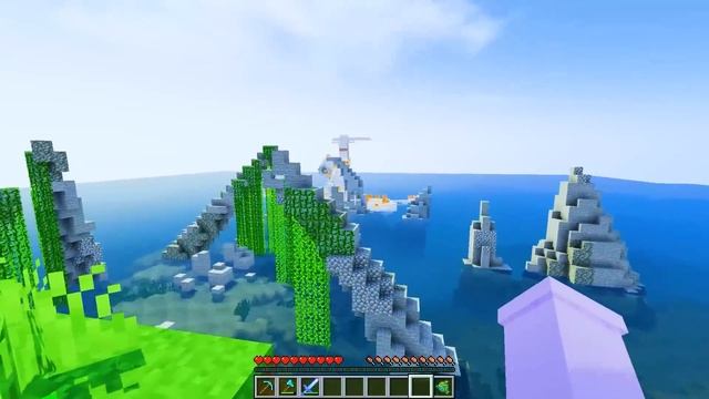 Surviving a PLANE CRASH In Minecraft! смотреть онлайн