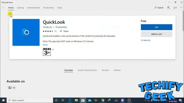 Get This Amazing MAC OS Features on Your Windows 10 | QuickLook Feature| Techify Geek смотреть онлайн