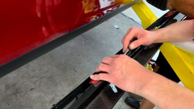 Model Y Viento Aero Side Skirts 1 Pair Real Molded Carbon Fiber Installation Video смотреть онлайн