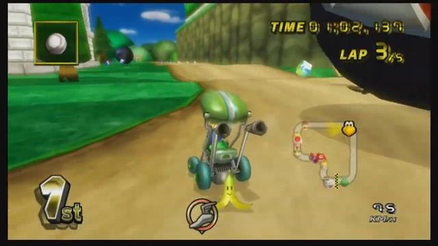 [MKWii] Blue Koopa Troopa on Booster Seat (Texture Hack) смотреть онлайн