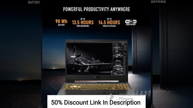 ASUS TUF Gaming A15, 15.6-inch (39.62 cms) FHD 144Hz, AMD Ryzen 5 4600H, Laptop FA506IHRB-HN079W смотреть онлайн