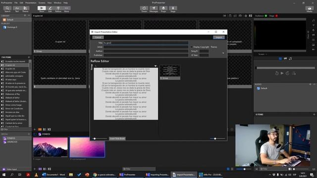 Como agregar cantos a ProPresenter 7 | Primeros pasos ProPresenter смотреть онлайн