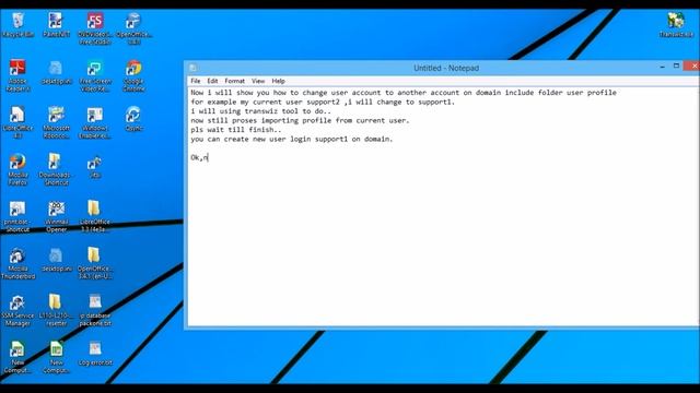 How to Change User account under domain account. смотреть онлайн